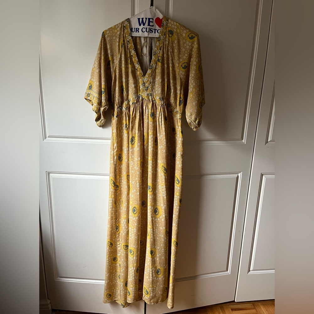 Natalie Martin Collection maxi dress size L. Soft cotton. Beautiful; Worn 1x.